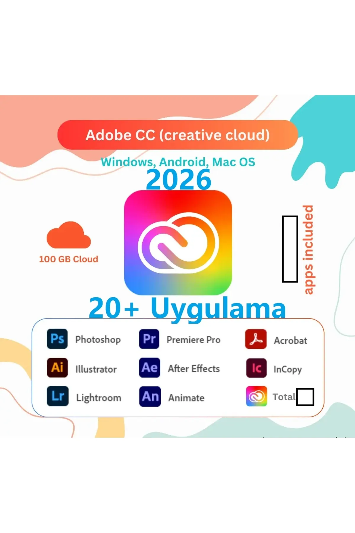 Adobe Creative Cloud Fotoğraf Aylık Kod Demo