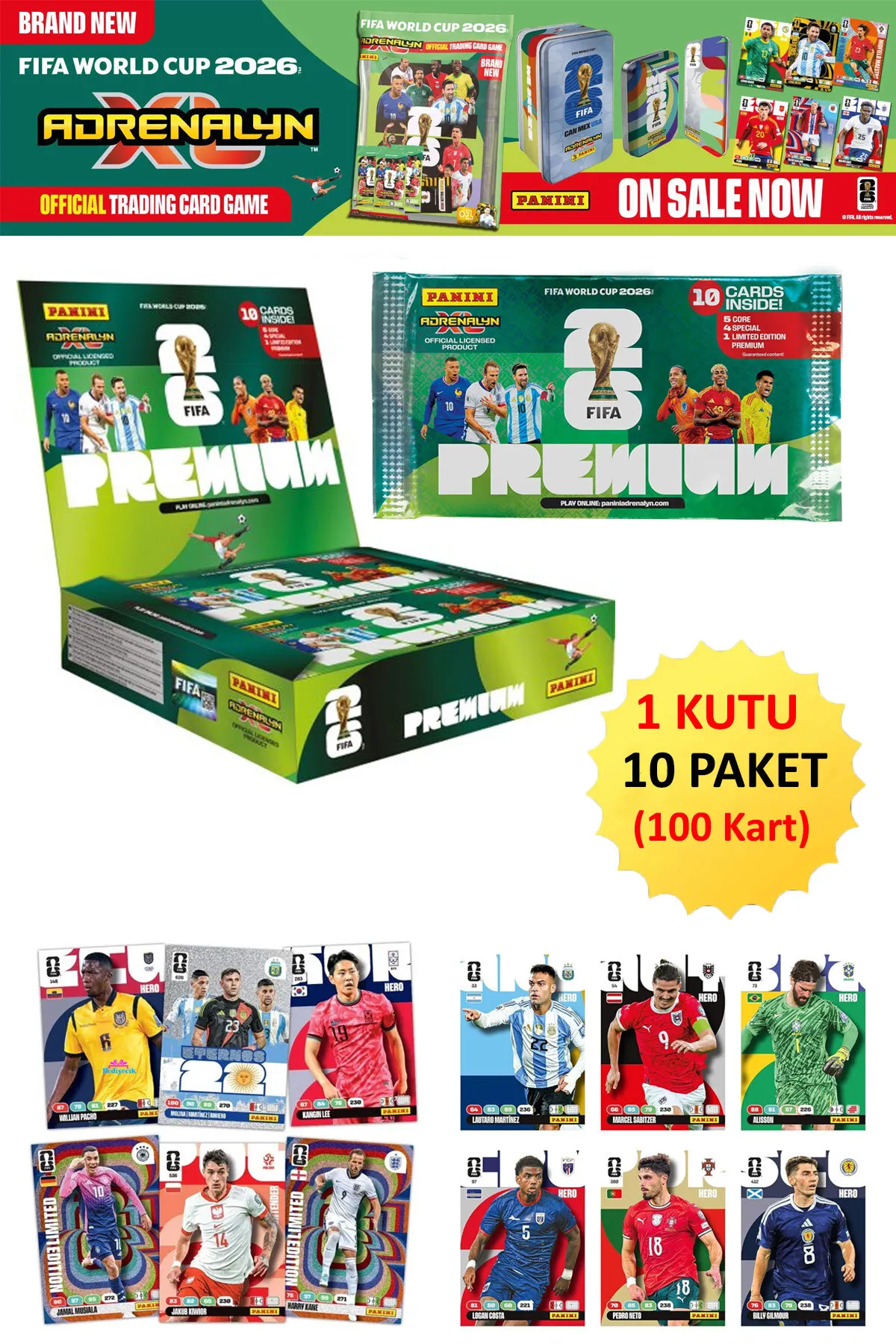 Premium Oyuncu Hediye Kutusu Komple Kod Set