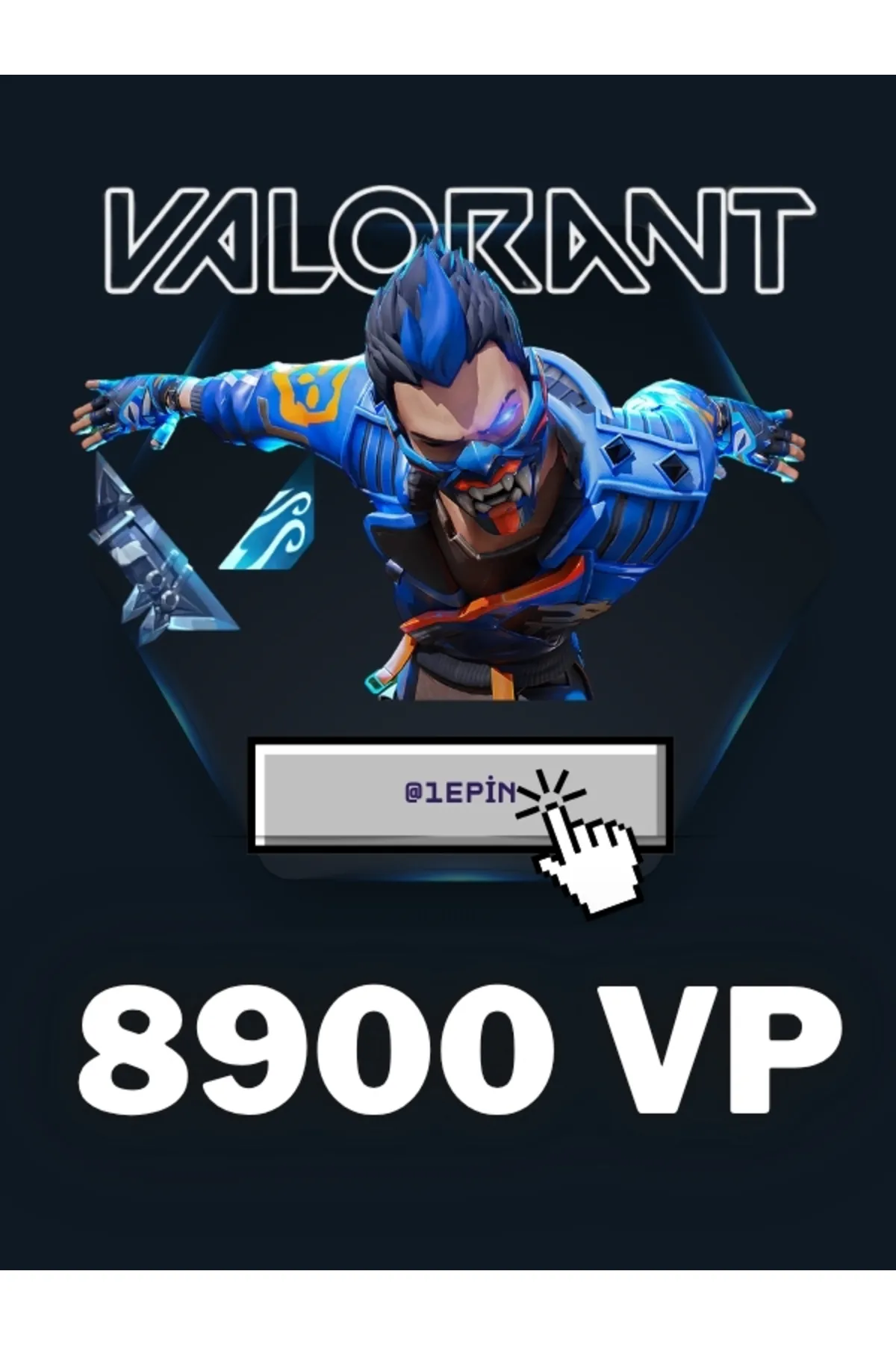 Valorant VP Orta Paketi Riot PIN Kod